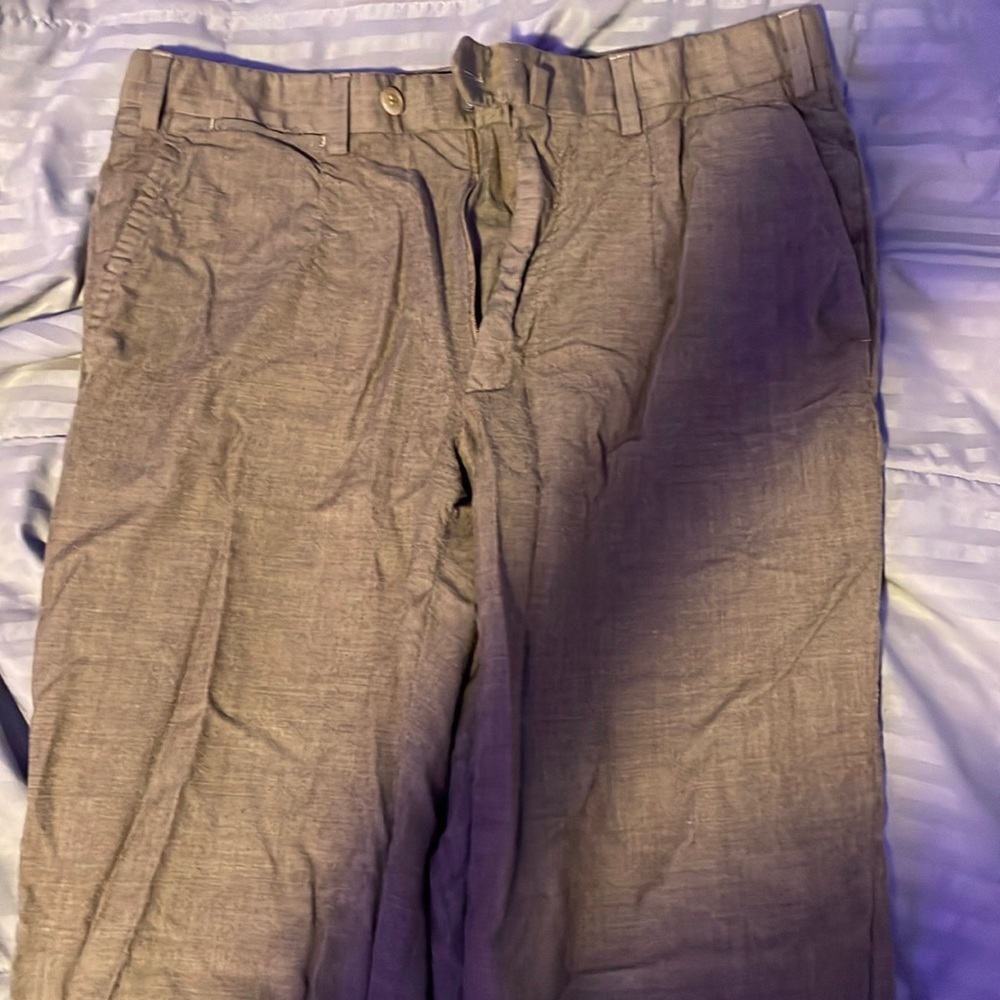 Isaia Wool Beige Pants